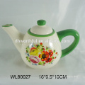 Customized ceramic water kettle with full decal